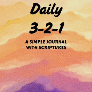 3-2-1  Daily Journal